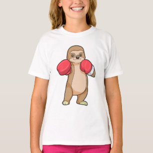 Schlucken wie Boxer mit Boxhandschuhen T-Shirt