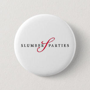Schlummer-Partys-Logo-fördernde Partys Button