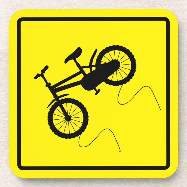 Schlupf beim Nass-Bike-hartplastischer Untersetzer (Vorderseite)