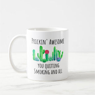 Schluss mit dem Rauchen Glückwunsch Geschenk Tass Kaffeetasse