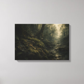 Schlüssel des Waldes — KŌAN (Landschaft) Leinwanddruck