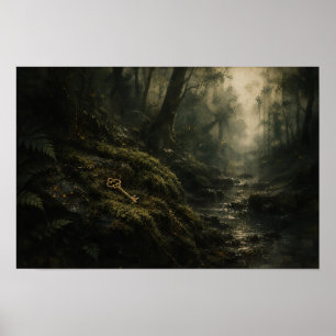 Schlüssel des Waldes — KŌAN (Landschaft) Poster