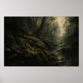 Schlüssel des Waldes — KŌAN (Landschaft) Poster