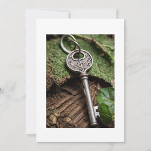 Schlüssel Einladung