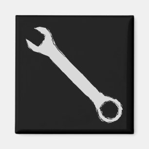 Schlüssel. Grau und Schwarzes. Schlüssel Magnet