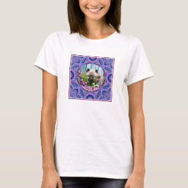 Schlüssel Welpe Lila Tulips T Shirt