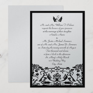 Schlüssel zu meinem Herz/ Hochzeit Einladung