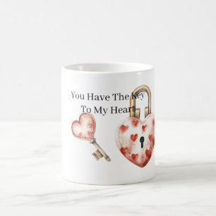 Schlüssel Zu Meinem Herzen Kaffeetasse