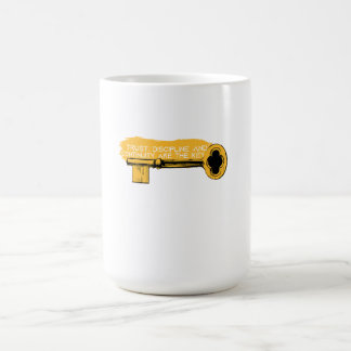 Schlüssel zum Erfolg Kaffeetasse