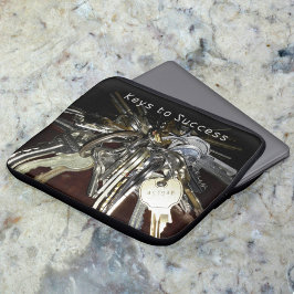 Schlüssel zum Erfolg Laptopschutzhülle