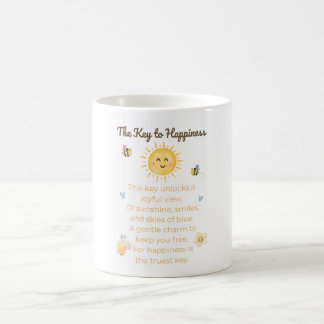 Schlüssel zur glücklichen Tasse - Whimsical Waterc