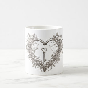 Schlüssel zur Tasse meines Herzens
