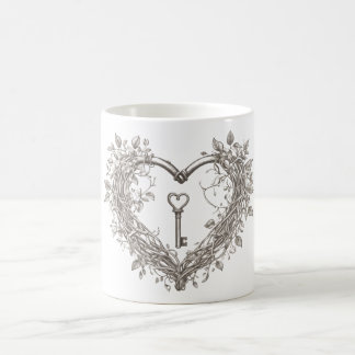 Schlüssel zur Tasse meines Herzens