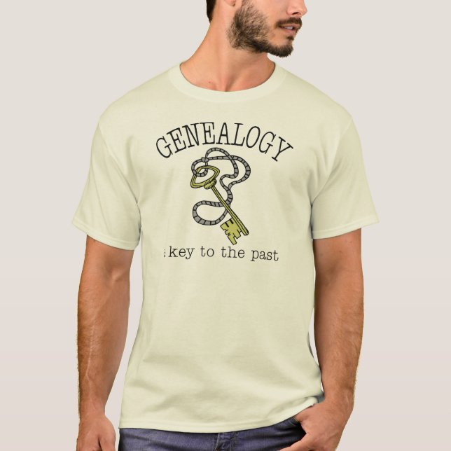 Schlüssel zur Vergangenheit T-Shirt (Vorderseite)