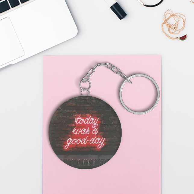 Schlüsselanhänger (Red neone signage keychain)