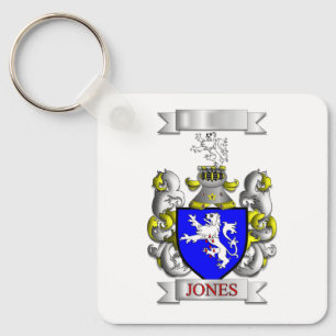Schlüsselanhänger Aluminium Jones Familienname Sch