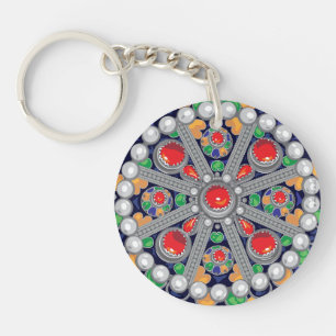 Schlüsselanhänger Amazigh-Motiv