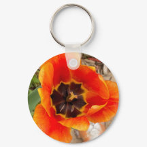 Schlüsselanhänger aus Blumenmetall