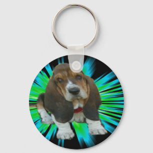 Schlüsselanhänger Baby Basset Sheldon