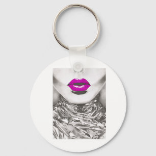 Schlüsselanhänger, Basic Button Schlüsselanhänger