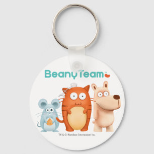 Schlüsselanhänger: BeanyTeam™ - Katze u. Maus  Schlüsselanhänger