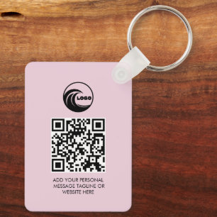 Schlüsselanhänger Benutzerdefiniertes Geschäft QR-