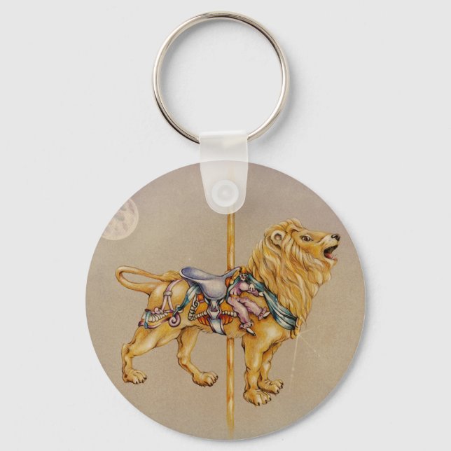 Schlüsselanhänger - Carousel Lion (Vorderseite)