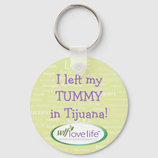 Schlüsselanhänger, den ich in Tijuana verlassen ha Schlüsselanhänger