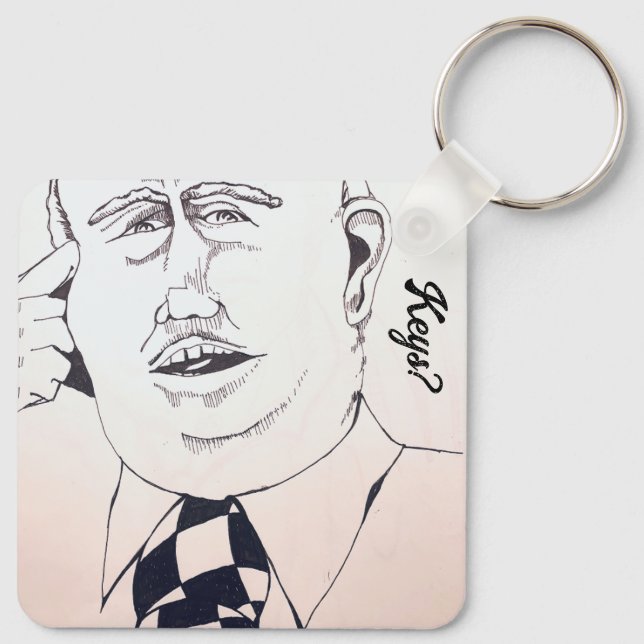 Schlüsselanhänger denken (Rückseite)