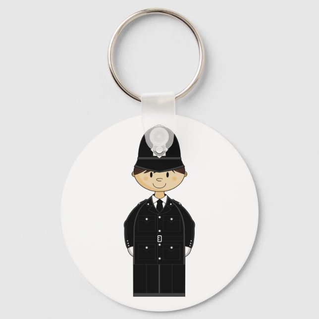 Schlüsselanhänger der britischen Polizei (Vorderseite)