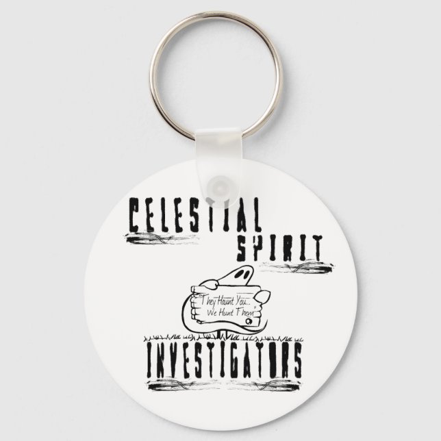 Schlüsselanhänger der Celestis Spirit Investigator (Vorderseite)