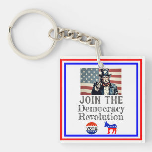 Schlüsselanhänger der Demokratischen Revolution