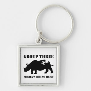 Schlüsselanhänger der Gruppen-3