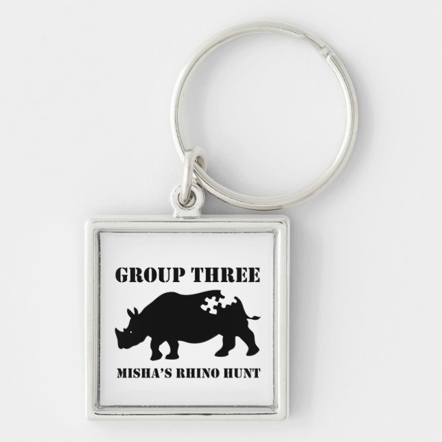 Schlüsselanhänger der Gruppen-3 (Vorne)