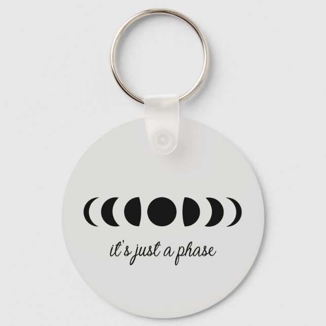 Schlüsselanhänger der Moon Phases (Vorderseite)