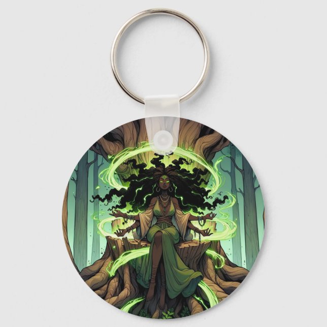 Schlüsselanhänger der Mutter Natur (Vorderseite)