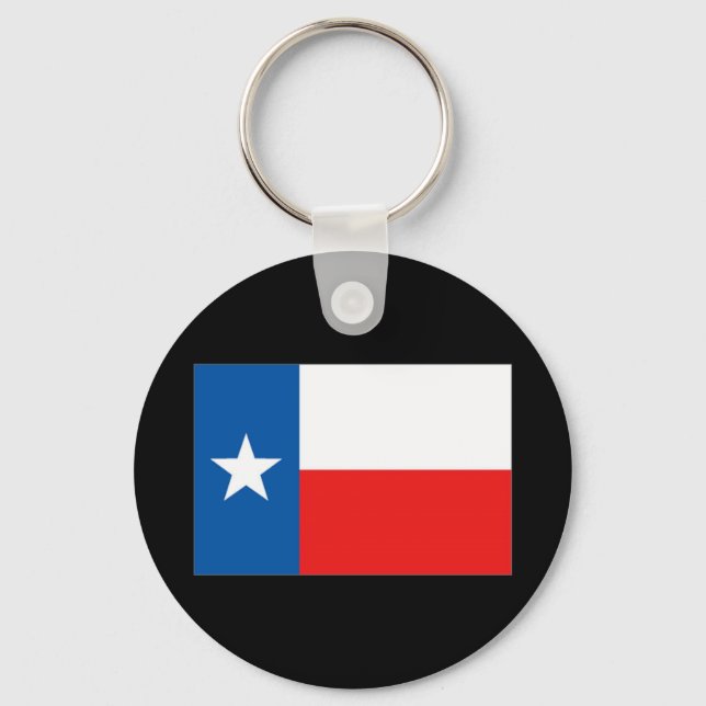 Schlüsselanhänger der Staatsflagge von Texas (Vorderseite)