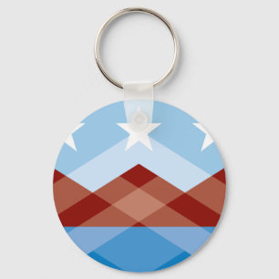 Schlüsselanhänger der Stadtflagge in Peoria (Arizo