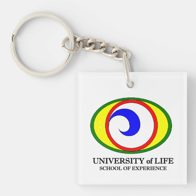 Schlüsselanhänger der Universität Leben (Vorderseite)