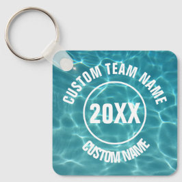 Schlüsselanhänger des benutzerdefinierten Schwimmt