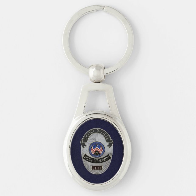 Schlüsselanhänger des Polizeibeamten (Vorderseite)