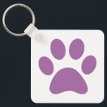 Schlüsselanhänger einfügen<br><div class="desc">Fun Paw Print Design für Tierfreunde!</div>