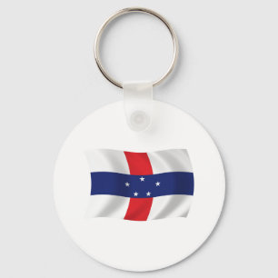 Schlüsselanhänger Flagge Niederländische Antillen