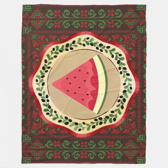 Schlüsselanhänger Fleecedecke (Vorderseite)