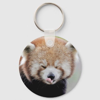 Schlüsselanhänger Foto roter Panda. Panda roux.