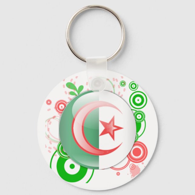 Schlüsselanhänger für Algerien (Vorderseite)