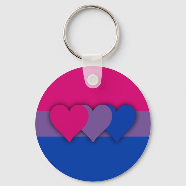 Schlüsselanhänger für benutzerdefinierte Bisexuali (Vorderseite)