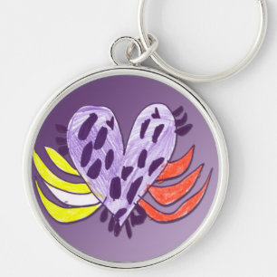 Schlüsselanhänger für das Floating Heart Design