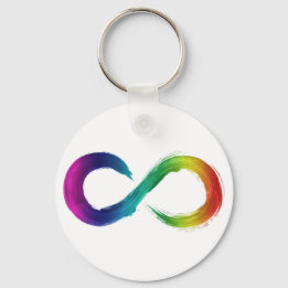Schlüsselanhänger für das Logo für Neurovielfalt