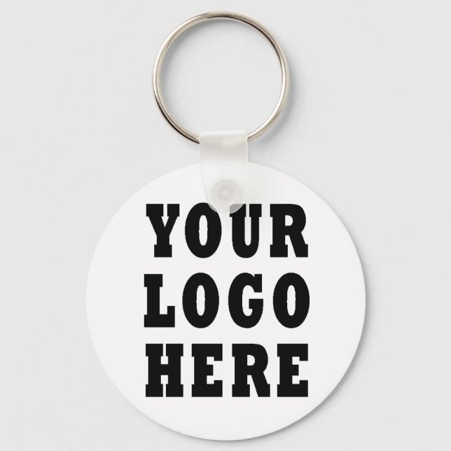 Schlüsselanhänger für das Logo für Unternehmen (Vorderseite)